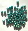 60 4mm Round Light Turquoise Miracle Beads